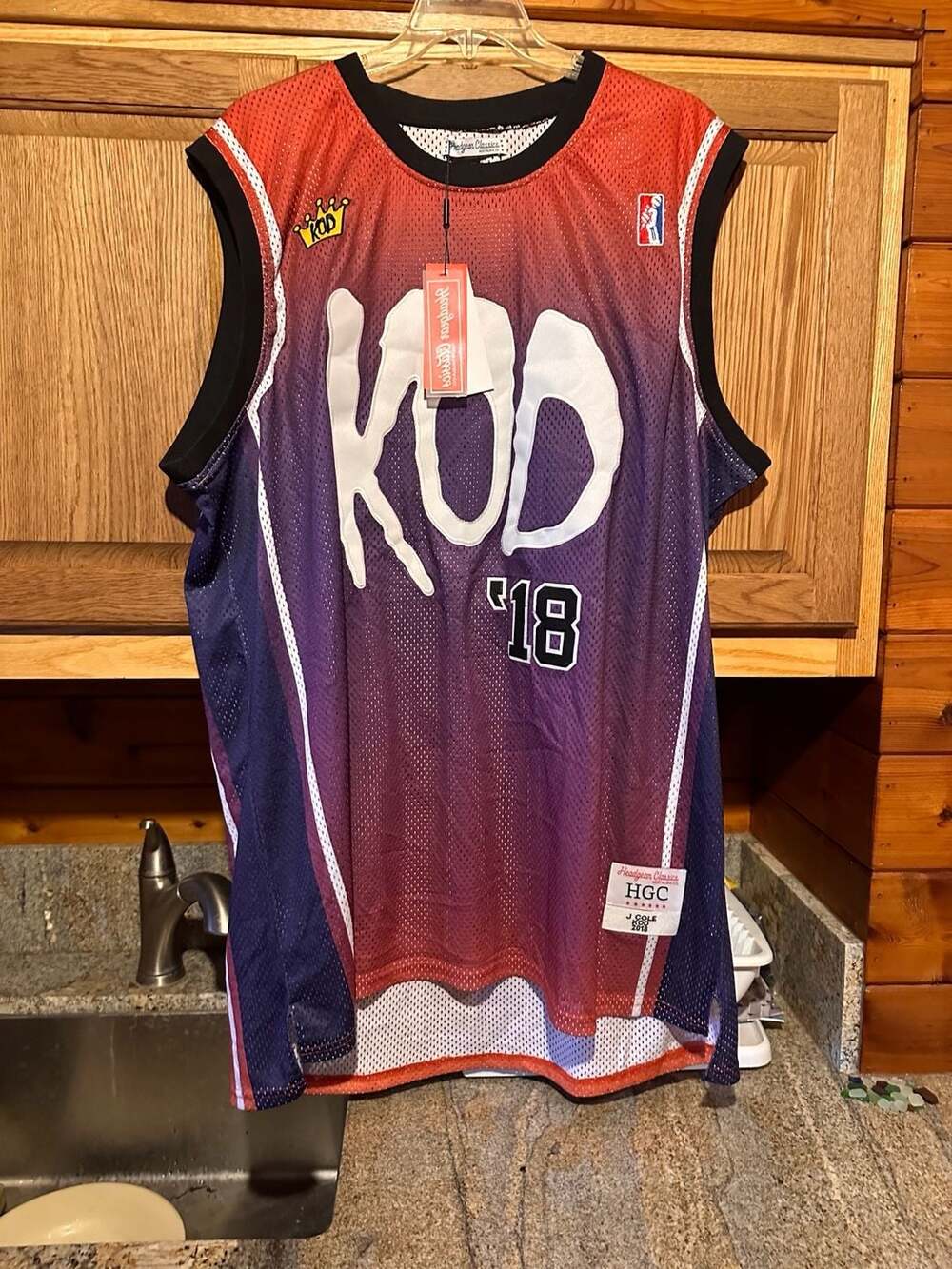 Headgear Classics J. Cole KOD 2018 Basketball Jersey